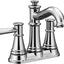 Grifo baño dos manijas cromado Moen 6401 Belfield