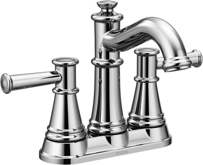 Grifo baño dos manijas cromado Moen 6401 Belfield