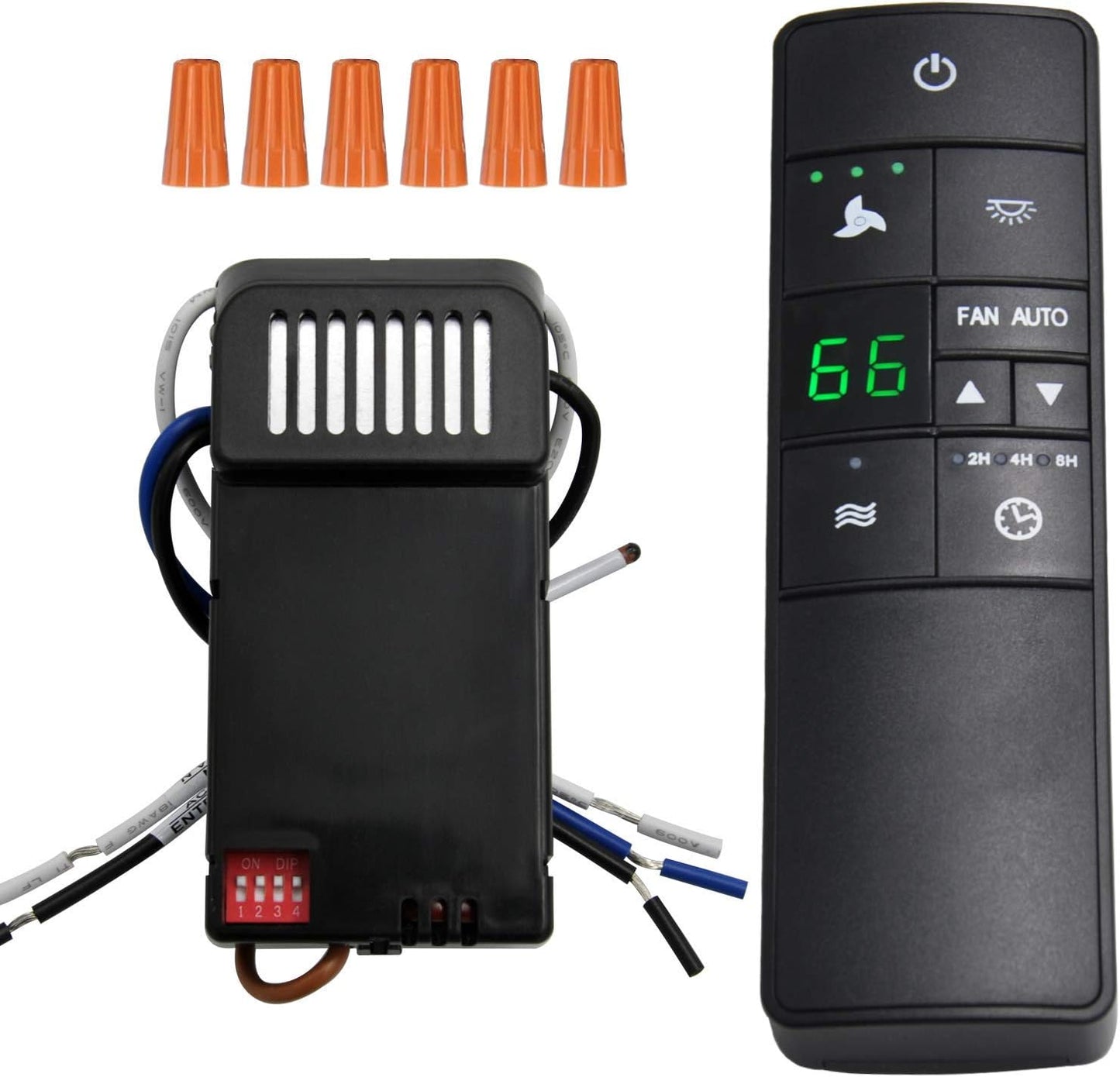 Kit control remoto termostático ventilador techo 110V