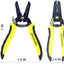 Alicates pelacables alambre 10-22 AWG multifuncional
