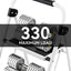 Escalera plegable 2 escalones pedal antiderrap blanco