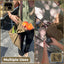 Bolsa hombro lona encerada Bushcraft jardinería 2 tamaños