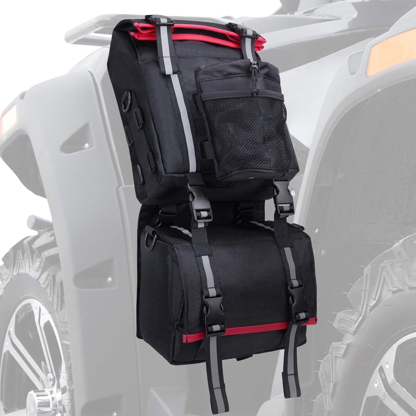 Bolsa guardabarros ATV resistente agua soporte bebidas