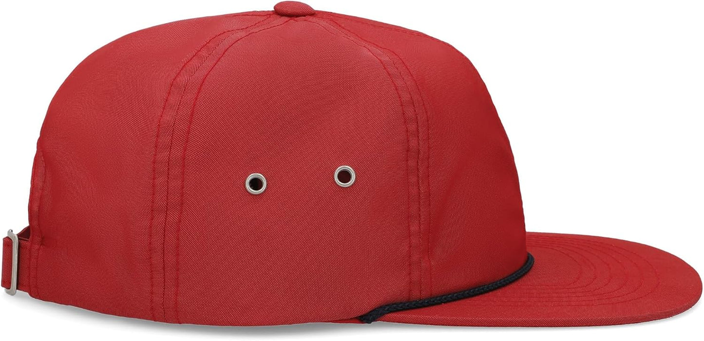 Gorro nailon Adventure con cuerda para senderismo