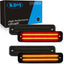 Reflectores parachoques Hummer H2 doble fila rojo
