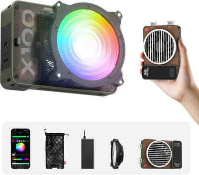 Luz RGB profesional 2500K~10000K CRI≥95