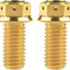 Tornillos brida titanio M8x15mm pack 4 dorado