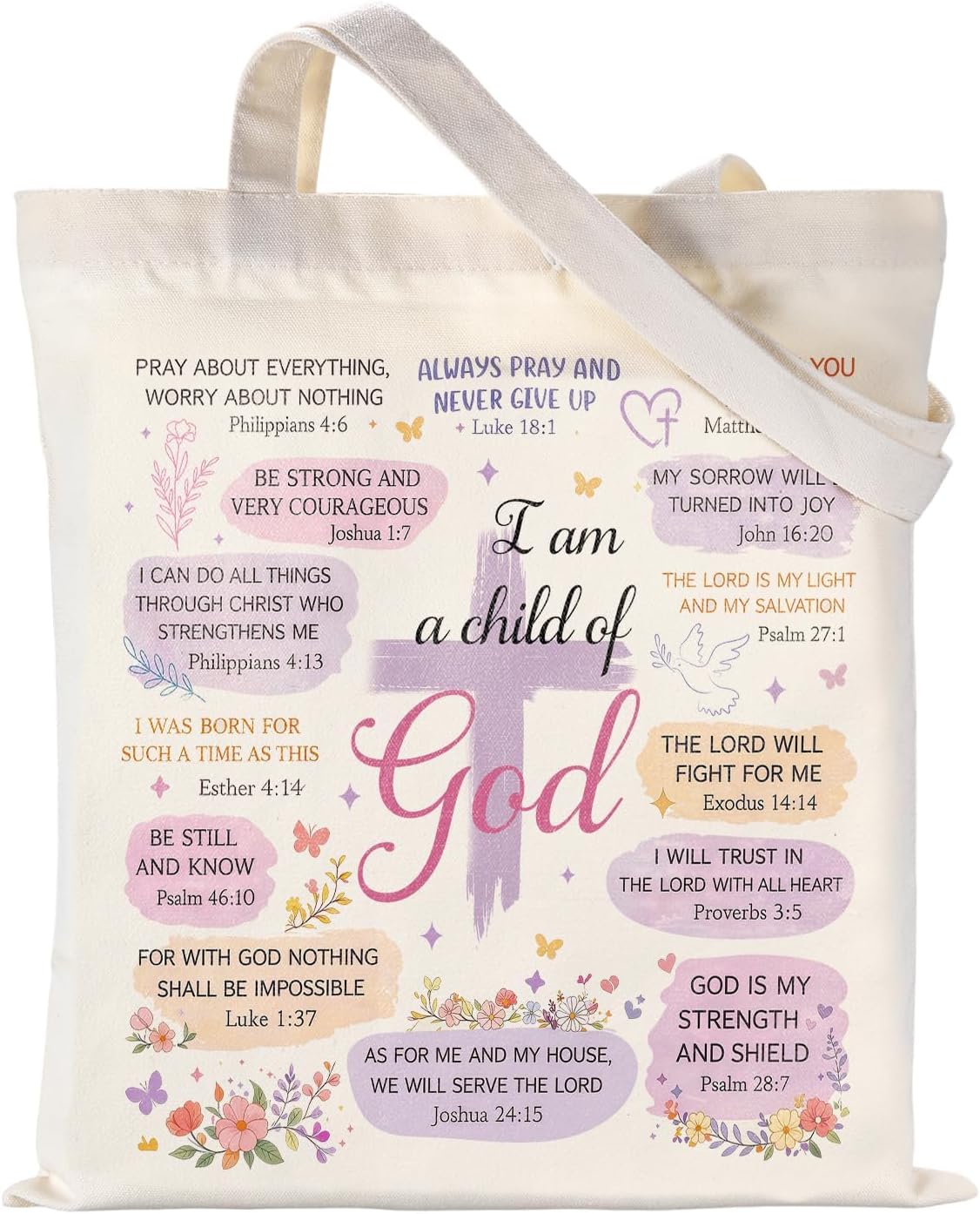 Bolsas de mano religiosas para mujer y niña