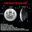 Set faros LED 7" para Harley Road King Touring