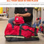 Bolsa asistencia bomberos 126L color rojo