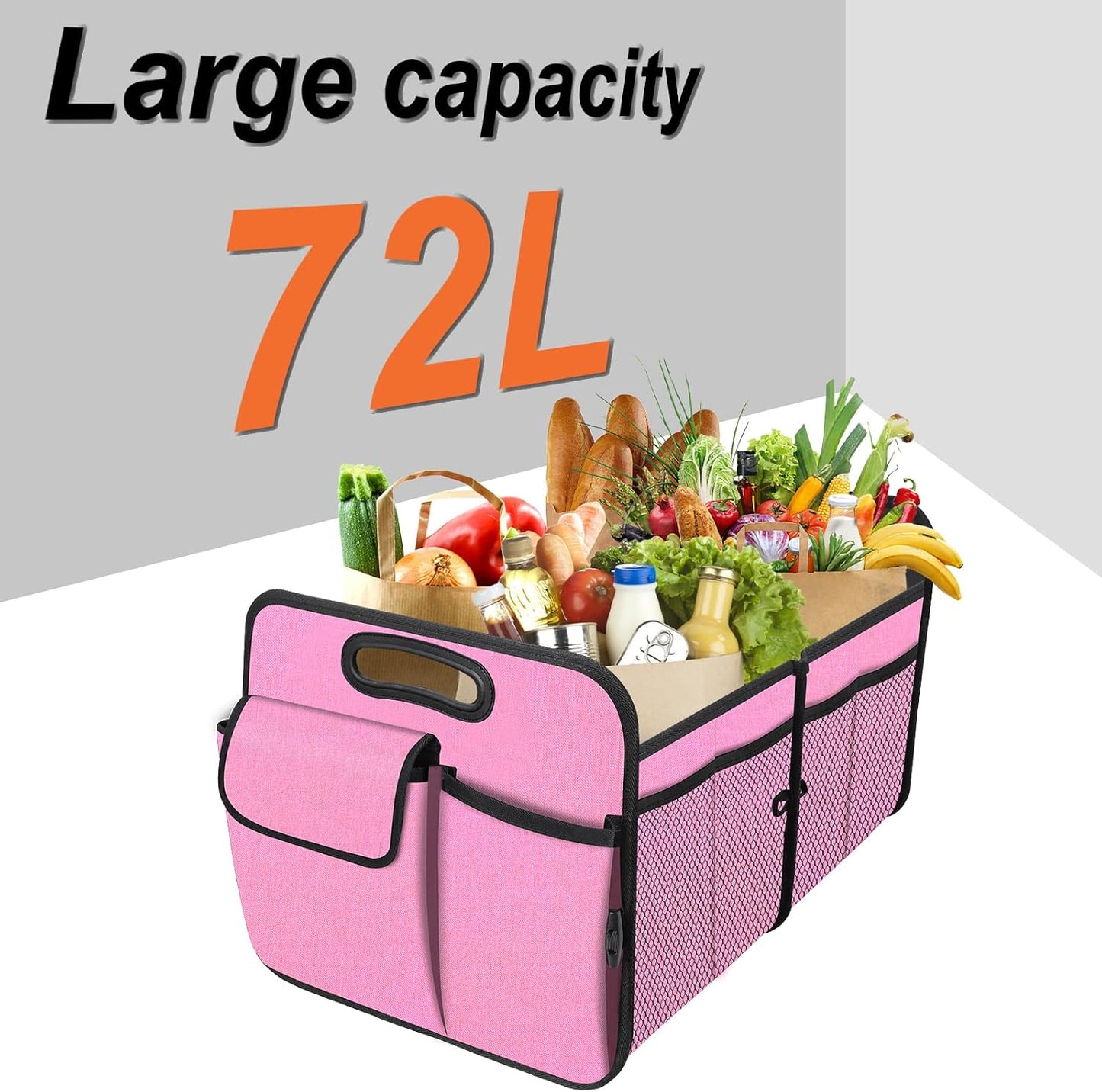 Organiz. maletero plegable con compartimentos para SUV