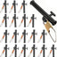 40 Pzas Deslizadores Plomada Pesca Gato 1.5"