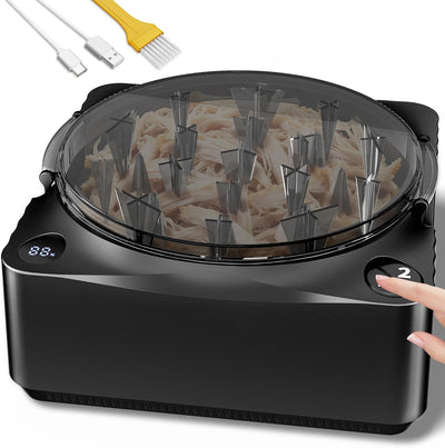 Trituradora eléctrica inalámbrica para pollo carne tacos