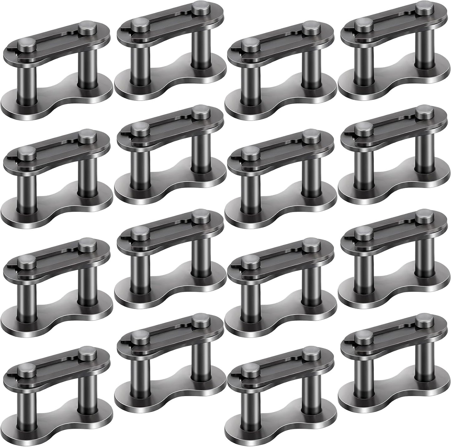 16 Conectores Cadena Rodillos #41 Acero Manganeso Mini Bicicletas