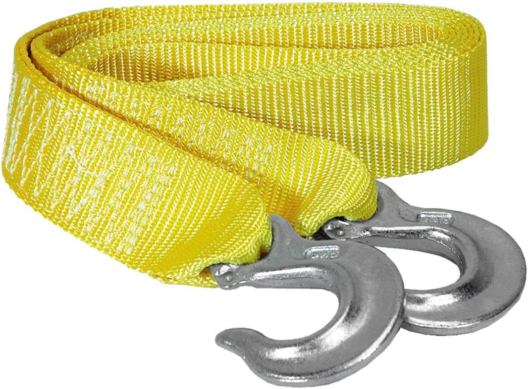 Correa remolque ganchos forjados 2" x10ft 7000lb