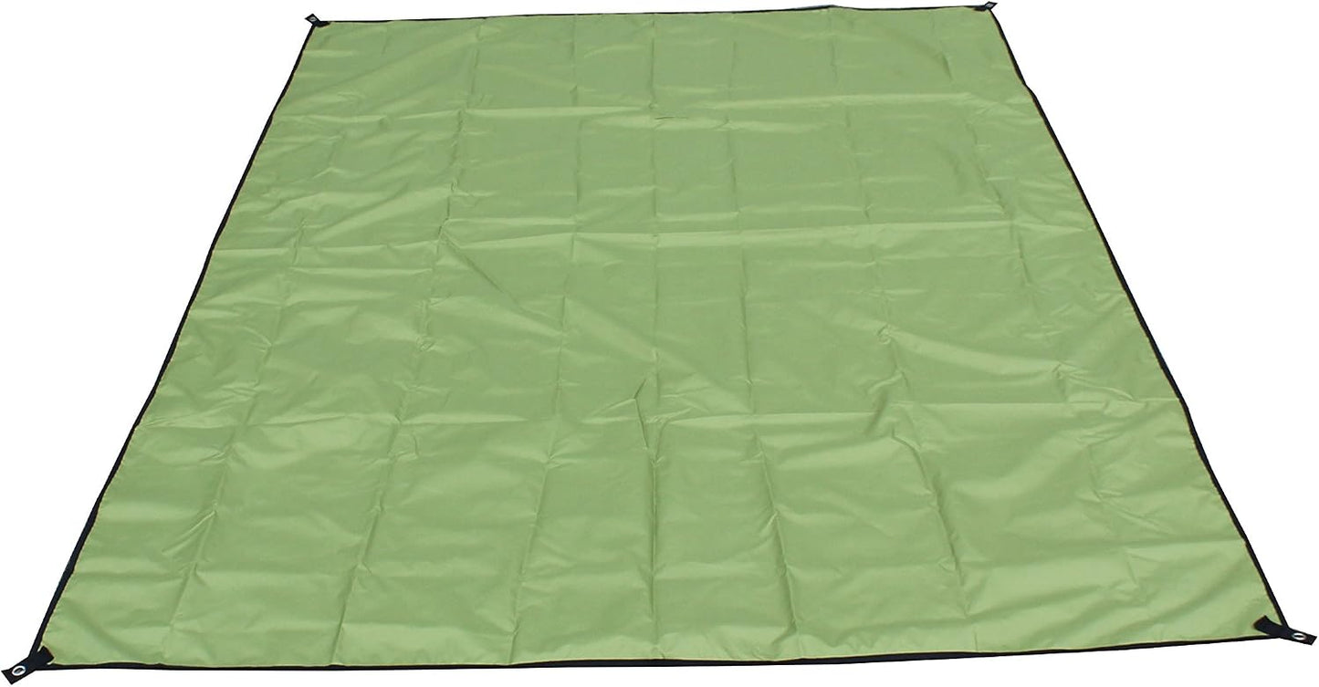 Lona impermeable 10x10ft para acampar UV verde militar