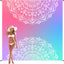 Manta playa impermeable 79x83 para 2-8 adultos