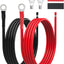 Cable batería 8 AWG con lengüetas 5/16" para panel solar