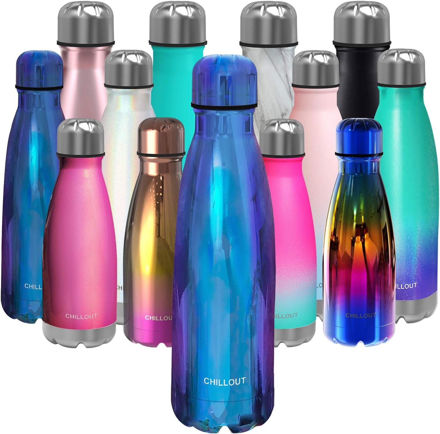 Botella agua acero inox doble pared 17oz