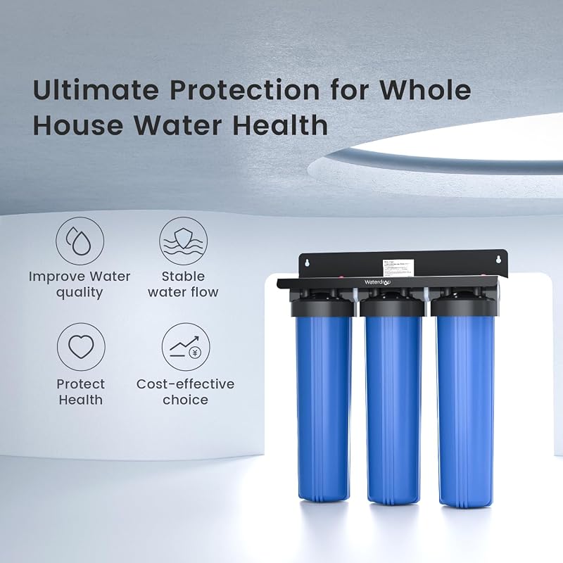Sistema filtro agua 7 etapas reduce plomo cloro olor sabor