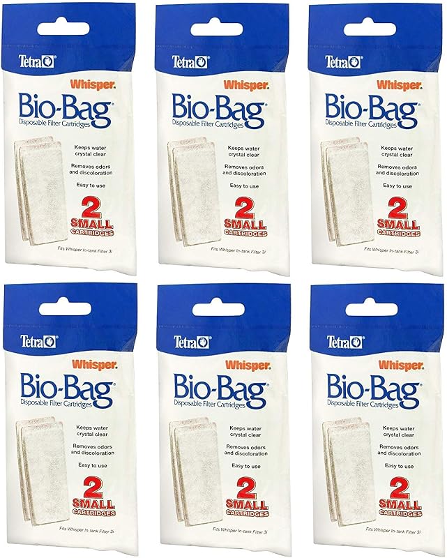 Cartuchos filtro bio-bag 12 filtros 6 paquetes