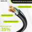 Cable extensión 15ft 16/3 13A negro 3 clavijas