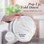 Cesta malla plegable con bolsillo lateral para ropa