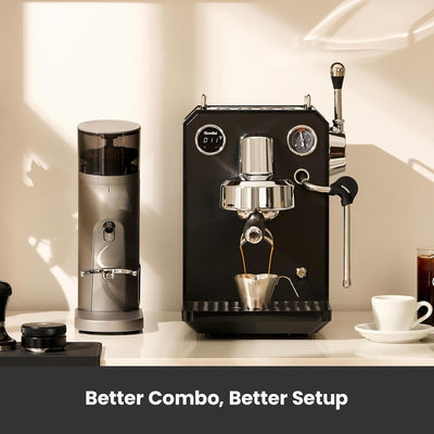 Máquina Espresso Hogar Cabezal Grupo 2.283pulg Acero Inox