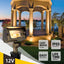 Focos inundantes latón exterior LED G4 2 W 2700 K 12 V