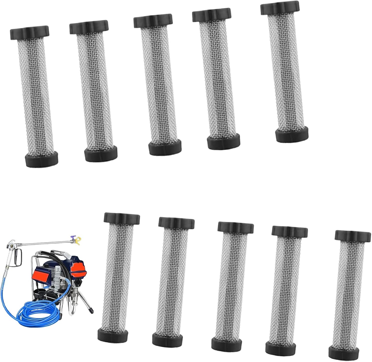10 Filtros Pulverizador Graco Comp X7 X5 XR5 XR7 XR9 ProX7