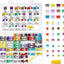 Kit 200 fusibles ATR/APR 2A-40A para auto camión SUV RV