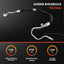 Manguera dirección asistida comp Jeep Wrangler L4 2.5L