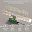 2 Apliques Pared A Pilas 12000mAh Regulables Plateado 20.9pulg