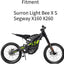 Soporte choque trasero Surron Light Bee X negro