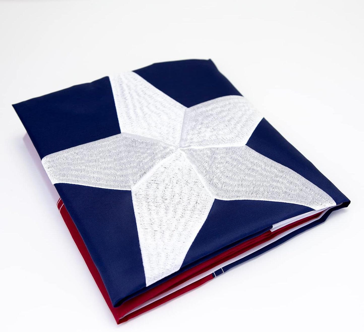 Bandera Texas 3x5 resistente estrellas bordadas ojales latón