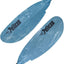 Remo Kayak Pelican con Mango Aluminio Cuchillas Fibra Vidrio