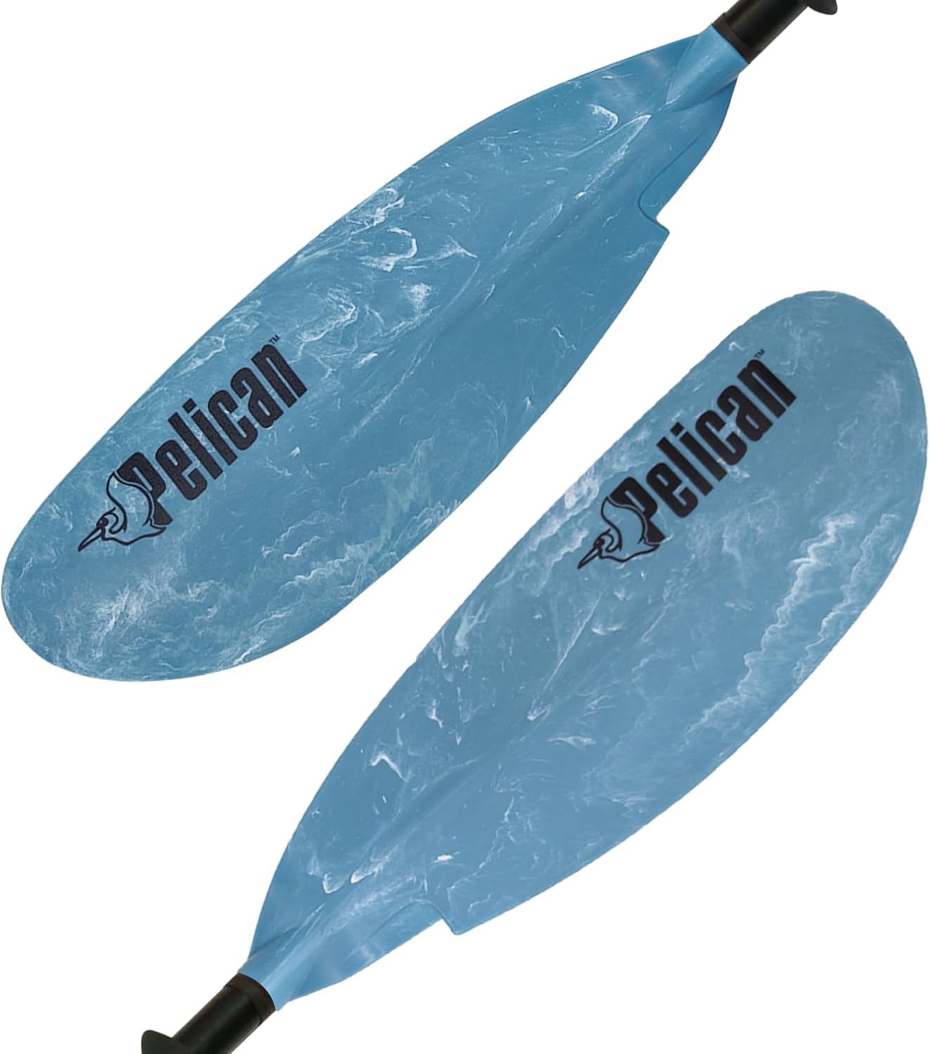 Remo Kayak Pelican con Mango Aluminio Cuchillas Fibra Vidrio