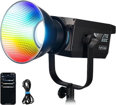 Luz LED RGB 300W para Fotografía y Videografía con Control APP
