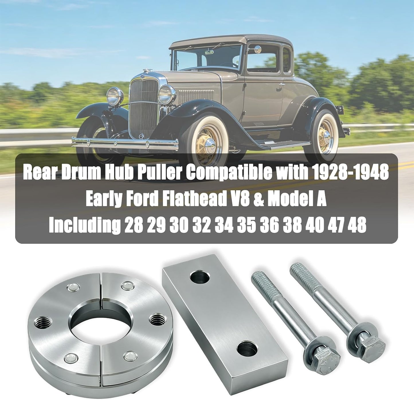 Extractor cubo tambor trasero comp Ford Flathead V8