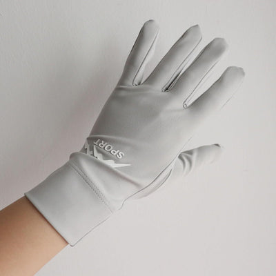 Guantes conducción protección solar UPF 50 mujer