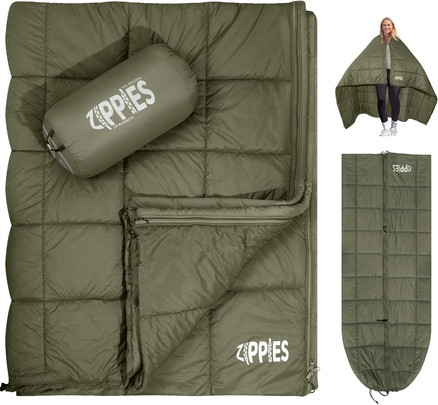 Manta acolchada Thinsulate para campamento queen