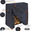 Funda para Leña Color Negro de Algodón Resistente para Hogar