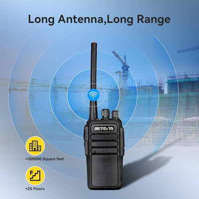 5 Walkie Talkies RT21 adultos color resistente