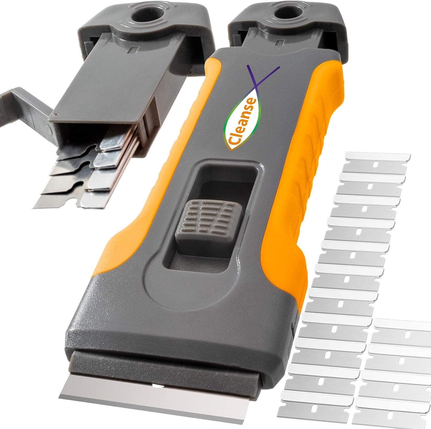 Raspador vidrio vitrocerámica 15 cuchillas extra