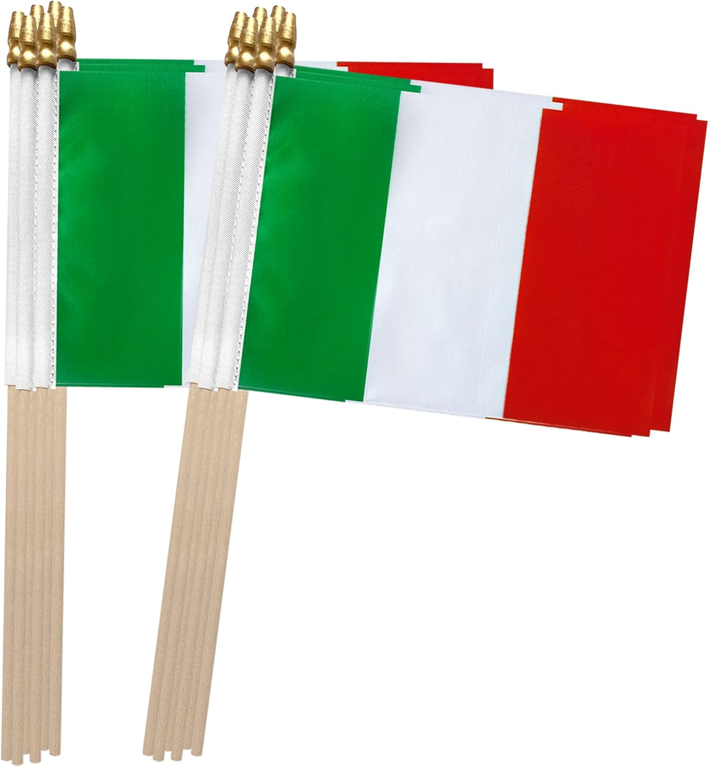 Banderas italianas 5x8" pack 12
