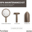 Kit accesorios PureSpa bañera hidromasaje cepillo curvo