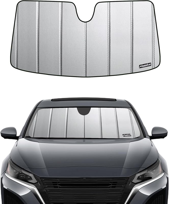 Parasol parabrisas Nissan Altima 19-26 cuero gris