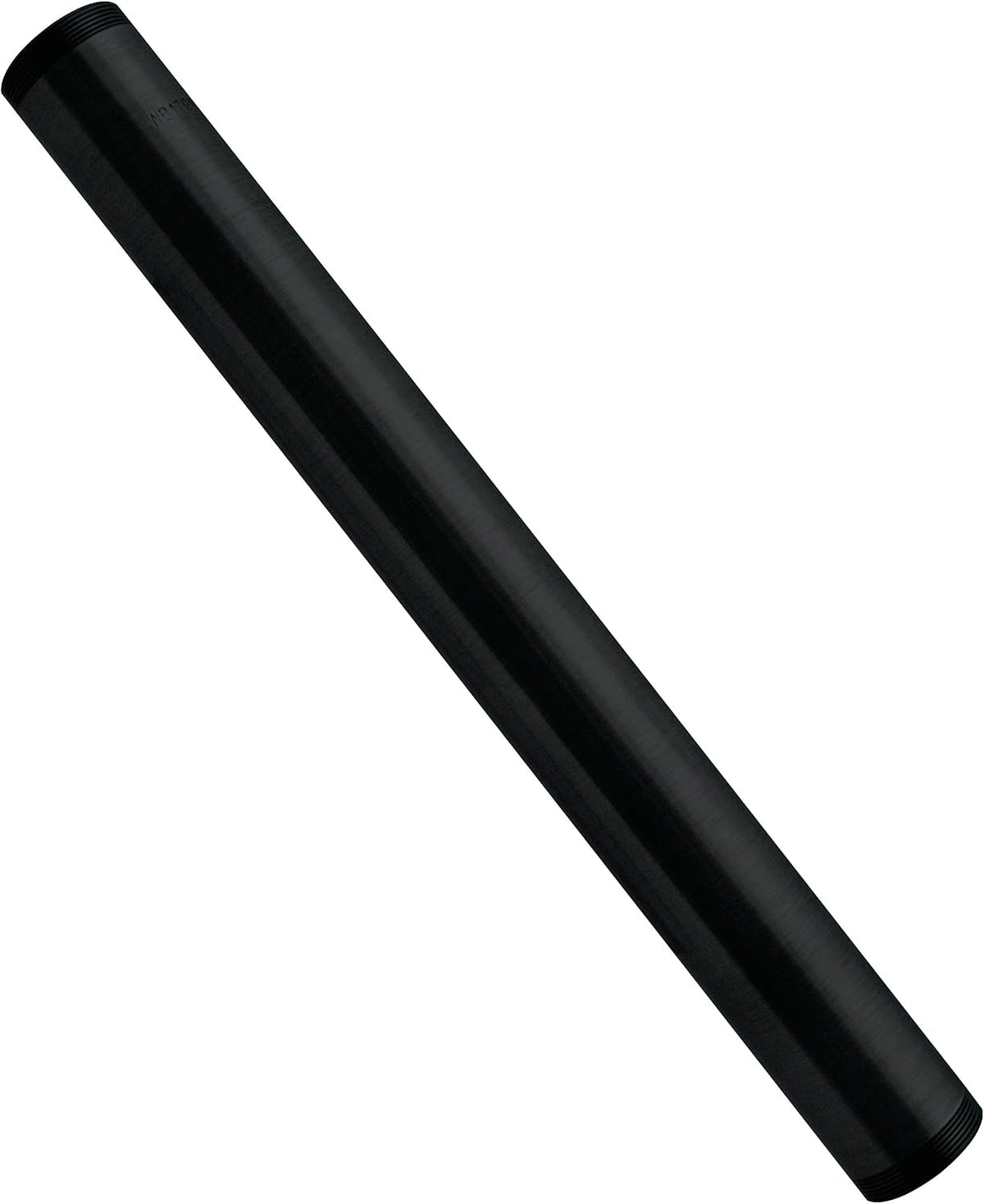 Extensión drenaje lavabo roscado 1-1/4pulg x12pulg negro mate