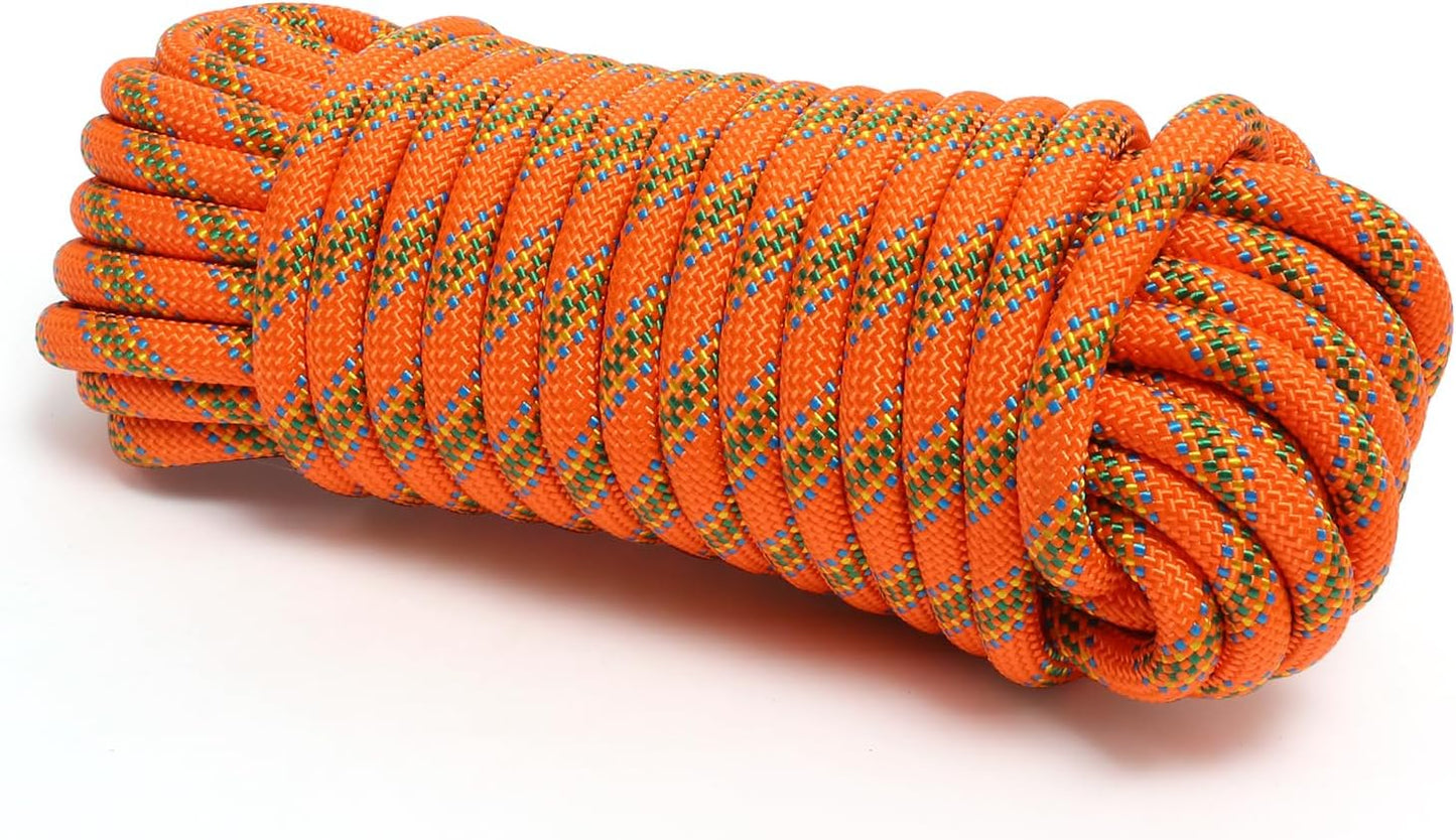 Cuerda arbolista poliéster 1/2" x50ft naranja