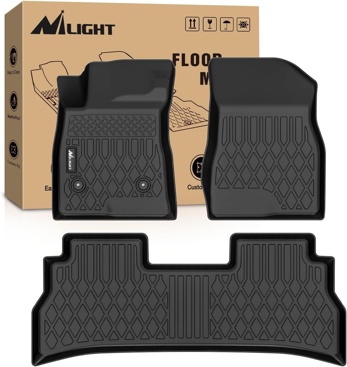 Alfombrillas TPE Chevy Trax Buick Envista resistente clima
